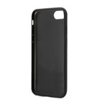 Karlas Lagerfeldas KLHCI8SAKICKCBK iPhone 7/8 / SE 2020 / SE 2022 juodas/juodas kietas dėklas Saffiano Karl&Choupette...