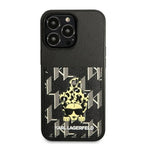 Karl Lagerfeld Karlimals Cardslot dėklas iPhone 13/13 Pro – juodas