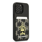 Karl Lagerfeld Karlimals Cardslot dėklas iPhone 13/13 Pro – juodas