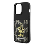 Karl Lagerfeld Karlimals Cardslot dėklas iPhone 13/13 Pro – juodas