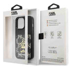 Karl Lagerfeld Karlimals Cardslot dėklas iPhone 13/13 Pro – juodas