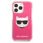 Karl Lagerfeld dėklas iPhone 13/13 Pro – fuksija