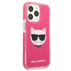 Karl Lagerfeld dėklas iPhone 13/13 Pro – fuksija