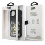 Karl Lagerfeld Karlimals Cardslot dėklas iPhone 13 – juodas -- iPhone 13