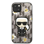 Karl Lagerfeld dėklas iPhone 13 mini – pilkas
