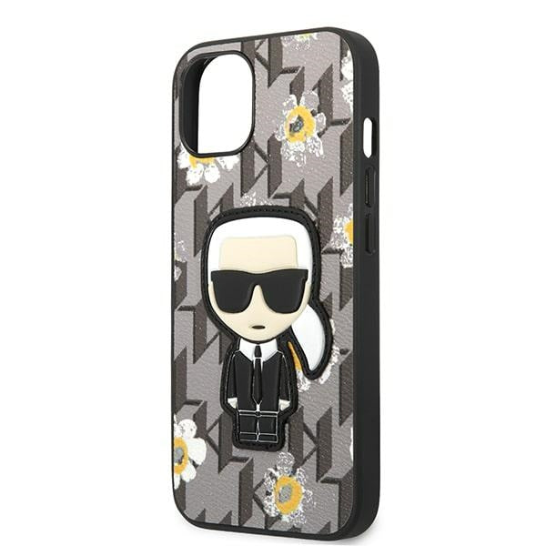 Karl Lagerfeld dėklas iPhone 13 mini – pilkas