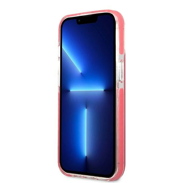 Karl Lagerfeld Choupette Head dėklas iPhone 13 Pro Max – fuksija