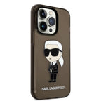 Karl Lagerfeld dėklas iPhone 14 Pro – juodas
