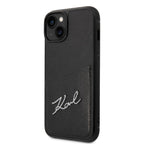 Karl Lagerfeld dėklas iPhone 14 Plus / 15 Plus – juodas