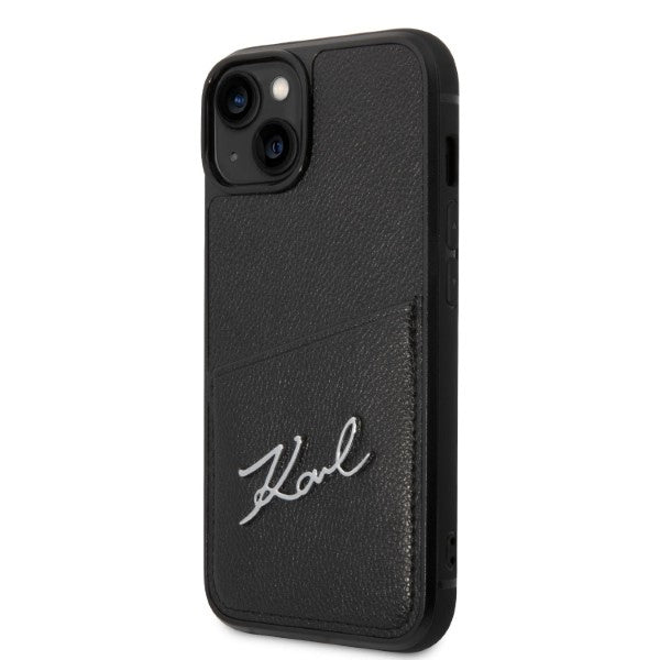 Karl Lagerfeld dėklas iPhone 14 Plus / 15 Plus – juodas