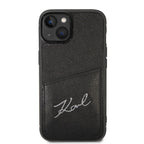 Karl Lagerfeld dėklas iPhone 14 Plus / 15 Plus – juodas