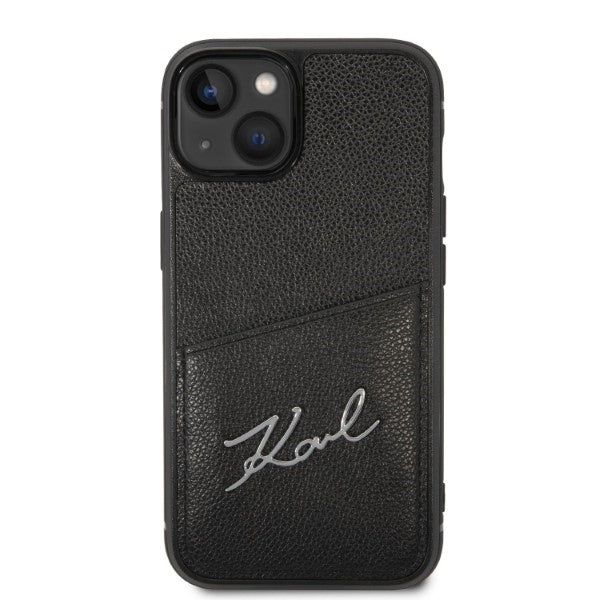 Karl Lagerfeld dėklas iPhone 14 Plus / 15 Plus – juodas