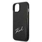 Karl Lagerfeld dėklas iPhone 14 Plus / 15 Plus – juodas