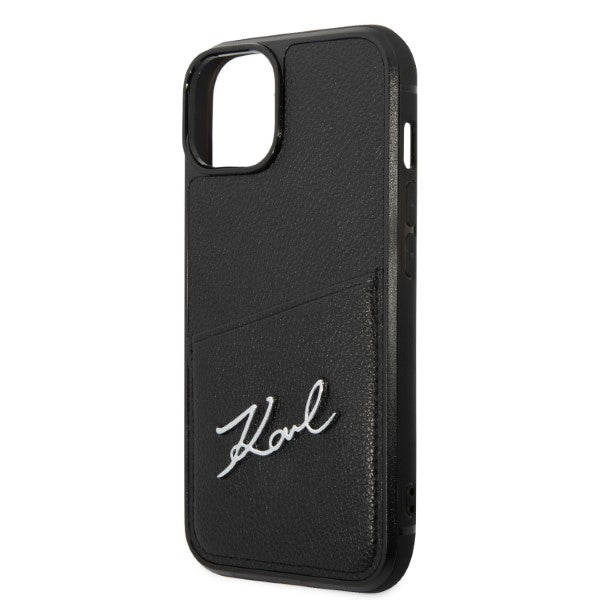 Karl Lagerfeld dėklas iPhone 14 Plus / 15 Plus – juodas