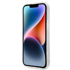 Karl Lagerfeld Choupette dėklas iPhone 14/15 Plus – skaidrus