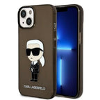 Karl Lagerfeld dėklas iPhone 14/15 Plus – juodas