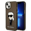 Karl Lagerfeld dėklas iPhone 14/15 Plus – juodas