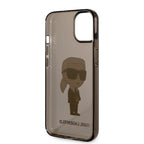 Karl Lagerfeld dėklas iPhone 14/15 Plus – juodas