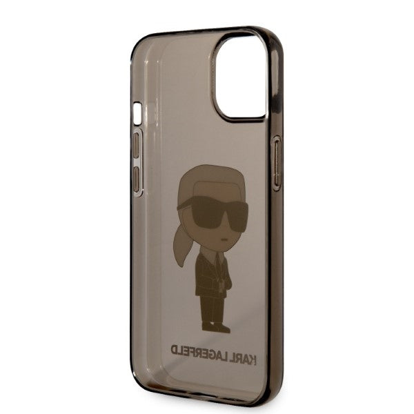 Karl Lagerfeld dėklas iPhone 14/15 Plus – juodas