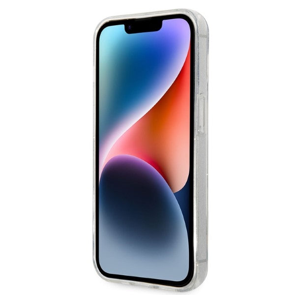 Karl Lagerfeld dėklas iPhone 14/15 Plus – skaidrus