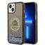 Karl Lagerfeld Liquid Glitter RSG dėklas iPhone 14 Plus – juodas
