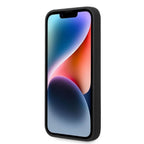 Karl Lagerfeld silikoninis dėklas iPhone 14 Plus – juodas