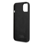 Karl Lagerfeld silikoninis dėklas iPhone 14 Plus – juodas