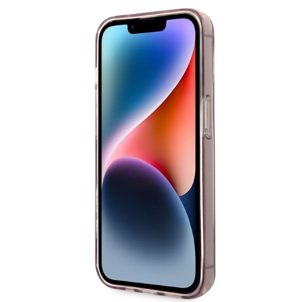 Karl Lagerfeld Choupette dėklas iPhone 14 Pro Max – rožinis