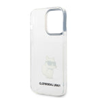 Karl Lagerfeld dėklas iPhone 14 Pro Max – skaidrus, Choupette