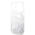 Karl Lagerfeld dėklas iPhone 14 Pro Max – sidabrinis