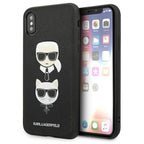 Karl Lagerfeld dėklas iPhone X/XS – juodas -- iPhone X
