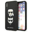 Karl Lagerfeld dėklas iPhone X/XS – juodas -- iPhone X