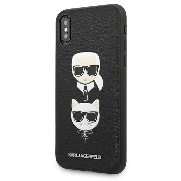 Karl Lagerfeld dėklas iPhone X/XS – juodas -- iPhone X