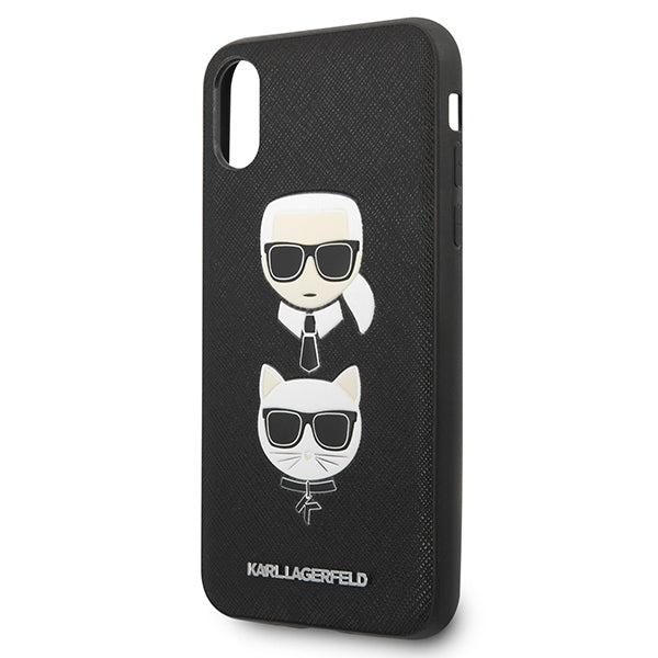 Karl Lagerfeld dėklas iPhone X/XS – juodas -- iPhone X