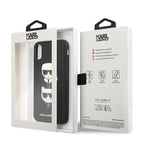 Karl Lagerfeld dėklas iPhone X/XS – juodas -- iPhone X