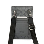 Karl Lagerfeld Ikonik Karl Monogram Patch krepšys – sidabrinis -- Cell phone cases and covers