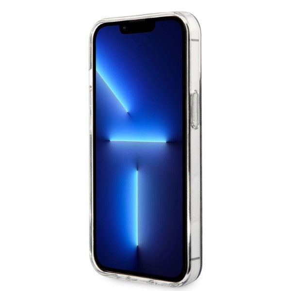Guess 4G Print MagSafe rinkinys iPhone 13 Pro – juodas