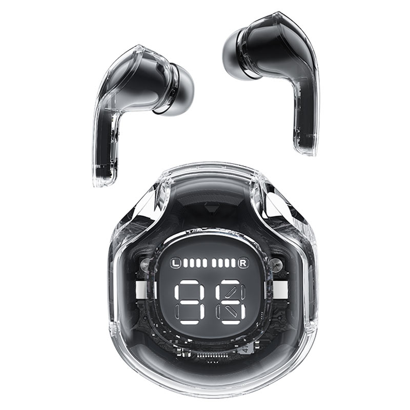 Acefast T8 TWS Bluetooth belaidės ausinės – juodos