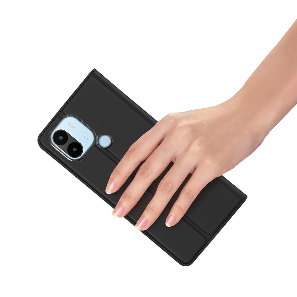 Dux Ducis Skin Pro dėklas Xiaomi Redmi A1+ – juodas -- Xiaomi Redmi A1+
