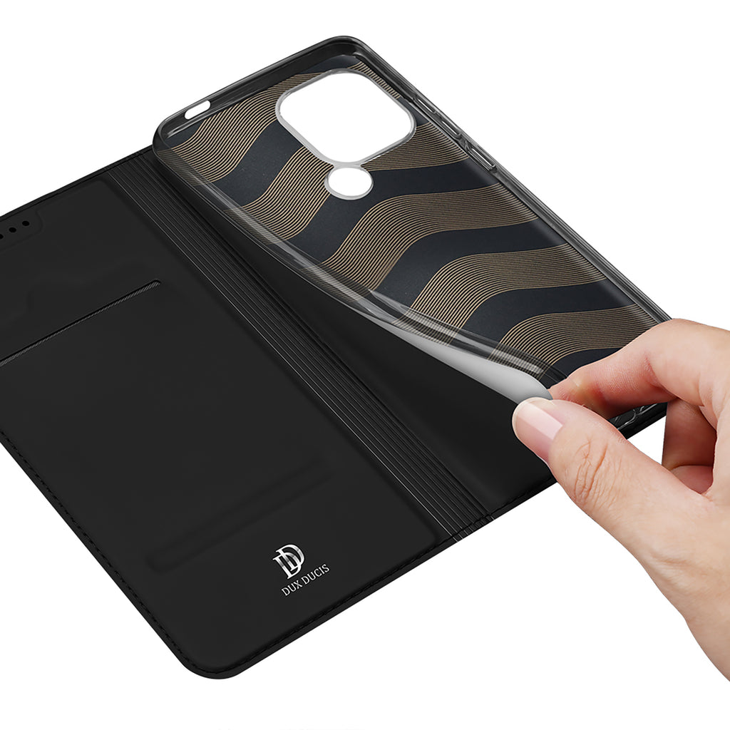Dux Ducis Skin Pro dėklas Xiaomi Redmi A1+ – juodas -- Xiaomi Redmi A1+