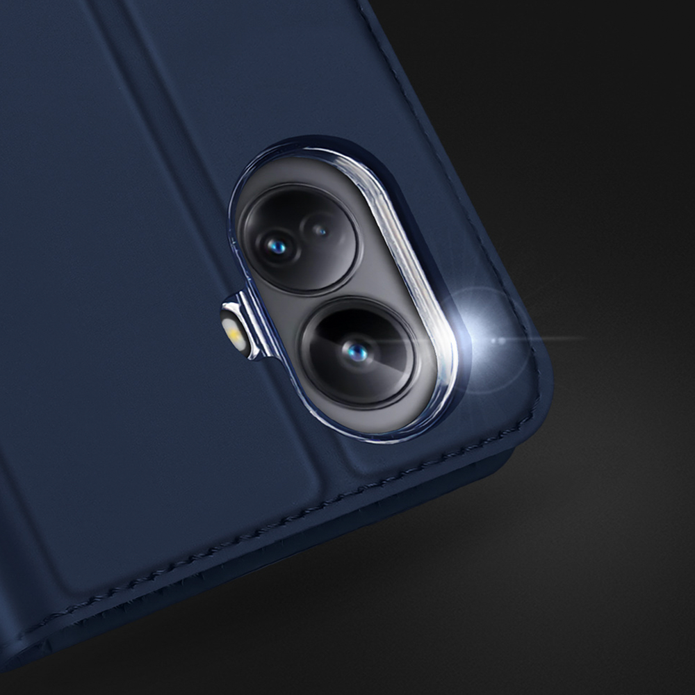 Dux Ducis Skin Pro atverčiamas dėklas Realme 10 Pro+ – mėlynas -- Realme 10 Pro+
