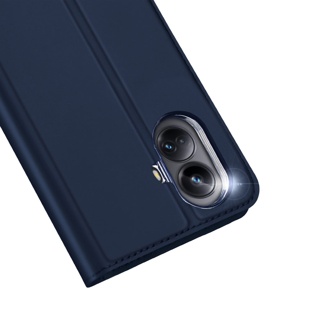 Dux Ducis Skin Pro atverčiamas dėklas Realme 10 Pro+ – mėlynas -- Realme 10 Pro+