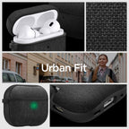 Spigen Urban Fit dėklas AirPods Pro 1/2 – juodas