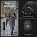 Spigen Urban Fit dėklas AirPods Pro 1/2 – juodas