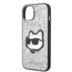 Karl Lagerfeld dėklas iPhone 14 Plus – sidabrinis -- iPhone 14 Plus