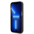 Karl Lagerfeld Liquid Glitter dėklas iPhone 14 Pro Max – juodas -- iPhone 14 Pro Max