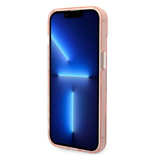 Karl Lagerfeld MagSafe dėklas iPhone 14 Plus – rožinis