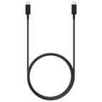 Samsung Laidas USB-C - USB-C 5A 480Mbps 1.8m juodas (EP-DX510JBEGEU)