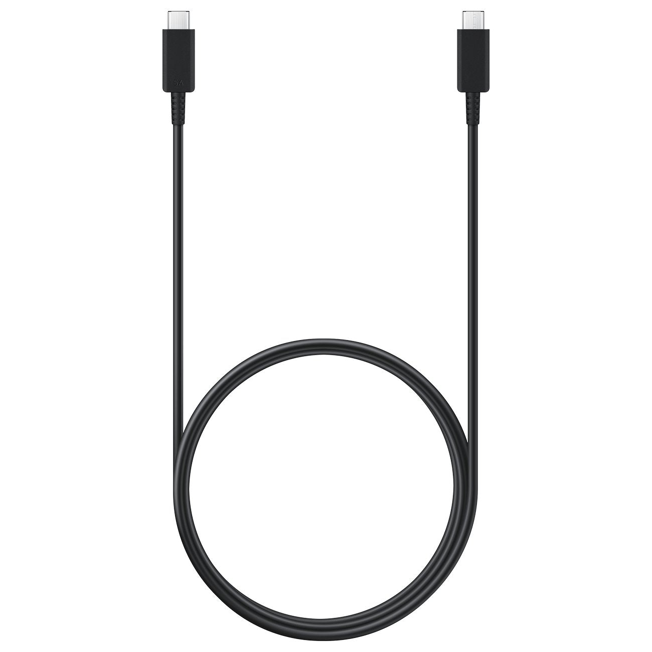 Samsung Laidas USB-C - USB-C 5A 480Mbps 1.8m juodas (EP-DX510JBEGEU)