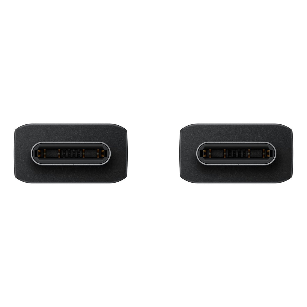 Samsung Laidas USB-C - USB-C 5A 480Mbps 1.8m juodas (EP-DX510JBEGEU)